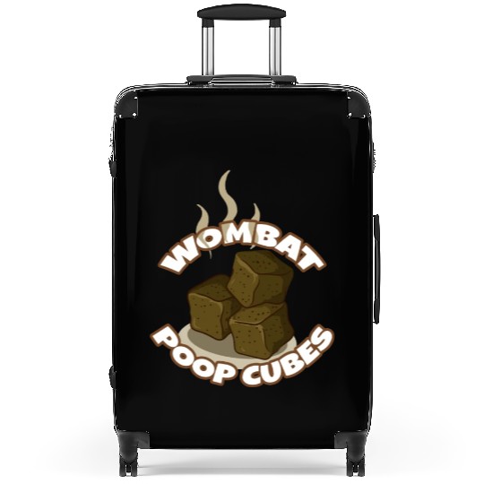 Wombat Poop Cubes Suitcases