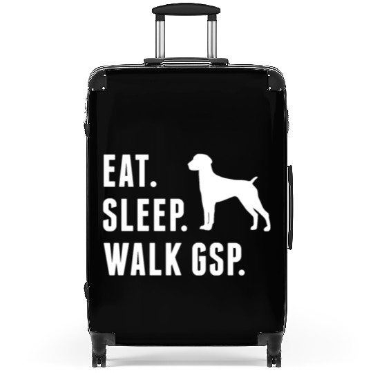 Eat Sleep Walk German Shorthaired Pointer Suitcases