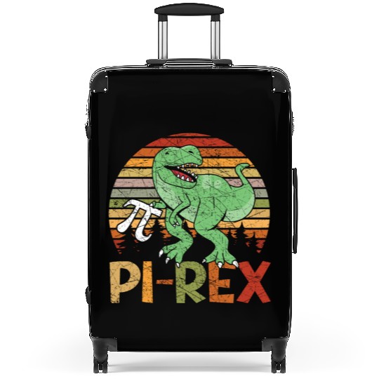 Pi-rex Dinosaur Math Teacher Mathematician Pi Day Suitcases