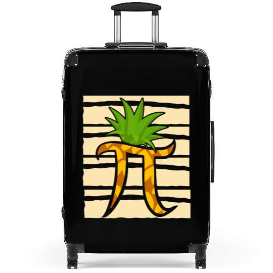 Pineapple Pi Math Teacher Mathematician Pi Day Suitcases
