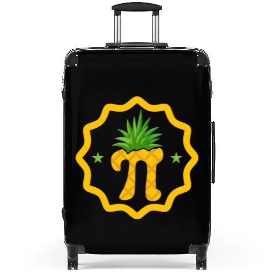 Pineapple Pi Math Teacher Mathematician Pi Day Suitcases