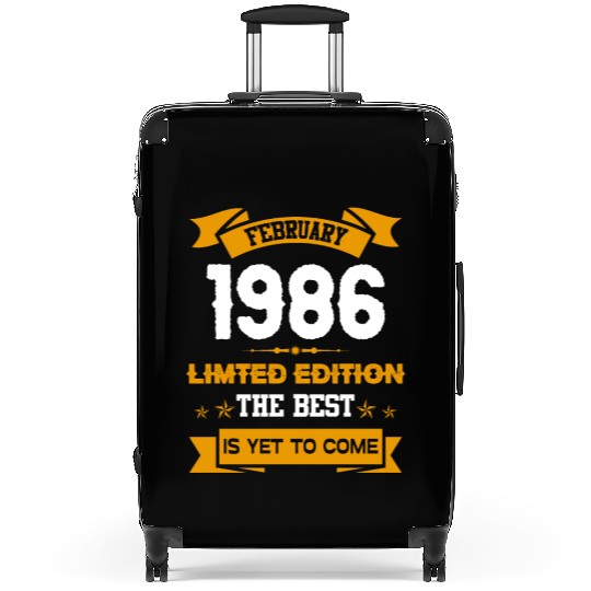 February 1986 Birthday Surprise Suitcases
