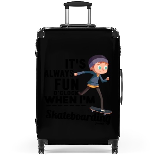 Skateboarding Suitcases