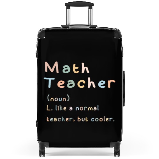 Funny Math Suitcases Math Suitcases Math Teacher Suitcases