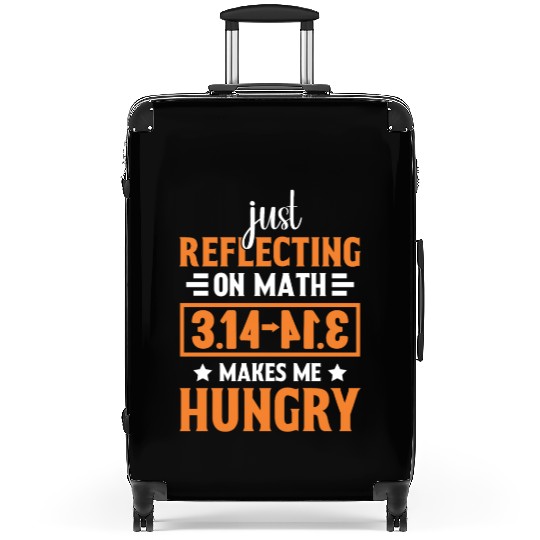 Funny Pi Day Suitcases Math Suitcases Pi Day Reflecting 3 14
