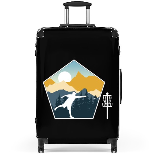 Disc Golf Disc Golfing Ultimate Frisbee Natur Suitcases