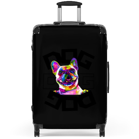 My dog is my valentine Suitcases