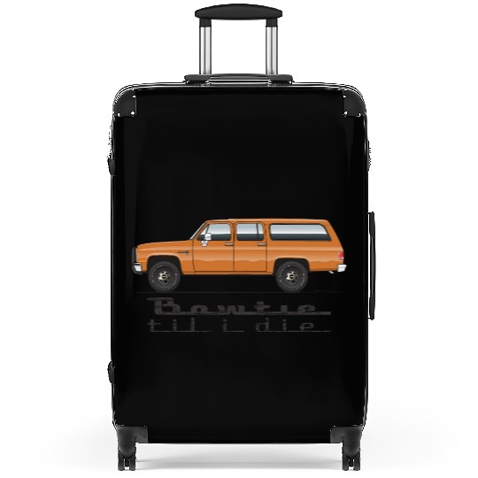 bowtie Burnt Orange Suitcases