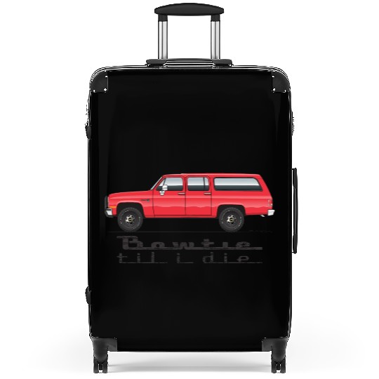 bowtie Cardinal Red Suitcases