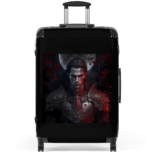 Dark fantasy vampire version 8 Suitcases