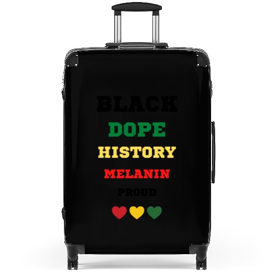 Black and Proud Suitcases