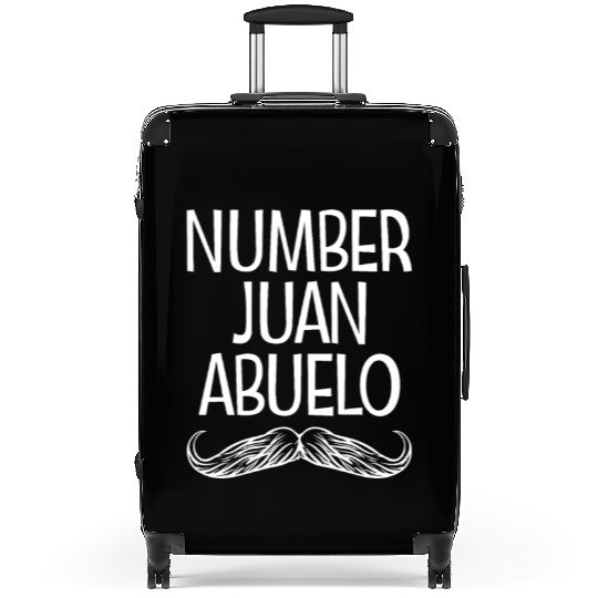Number Juan Abuelo Grandfather Mexican Fathers Day Suitcases