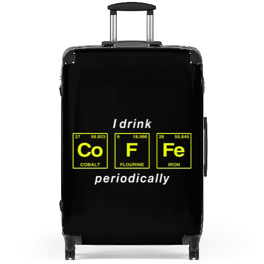 COFFEE - with elements of the periodic table Suitcases