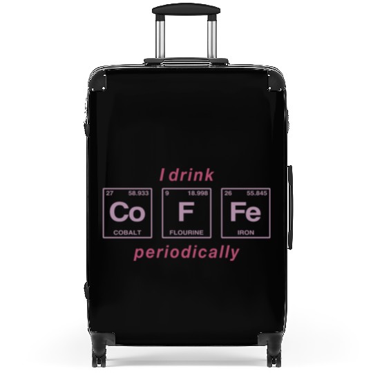 COFFEE - with elements of the periodic table Suitcases