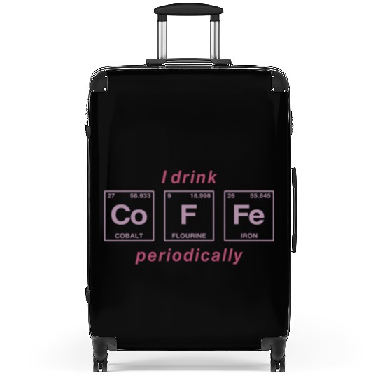 COFFEE - with elements of the periodic table Suitcases