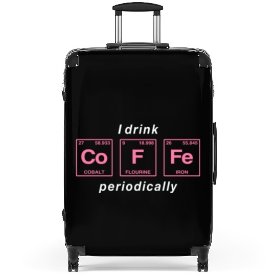 COFFEE - with elements of the periodic table Suitcases