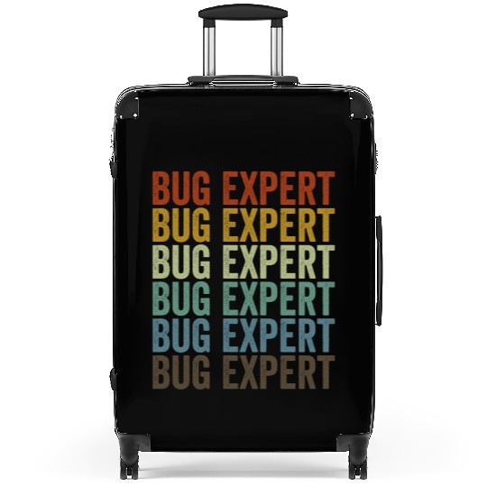 Bug Expert Entomologist Bugs Lover bugs Collector Suitcases