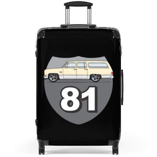 81 Santa Fe Tan Suitcases