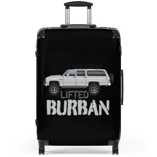 burban Light Silver Suitcases