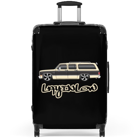 layinlow Santa Fe Tan Suitcases