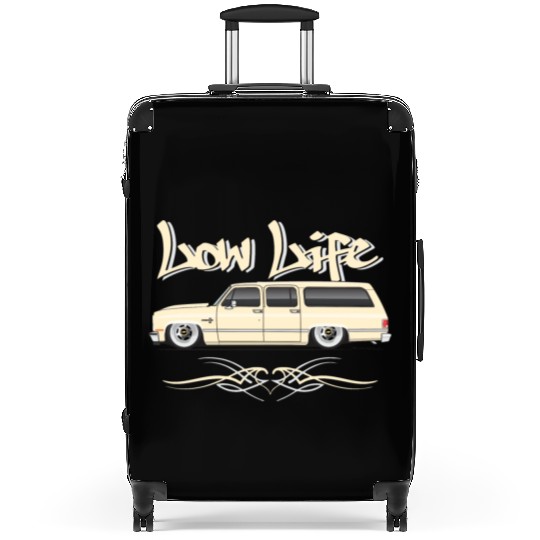 low life Santa Fe Tan Suitcases