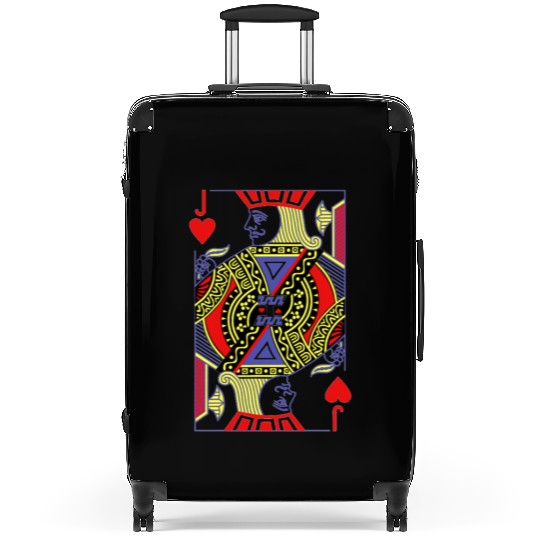 jack of hearts royal flush costume halloween playi Suitcases