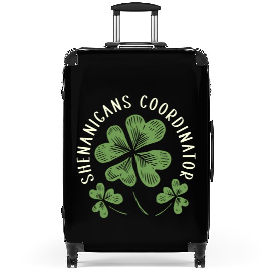 Shenanigans Coordinator Funny St Patricks Day Suitcases