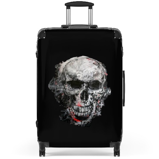 Graffiti Skull Streetwear Suitcases