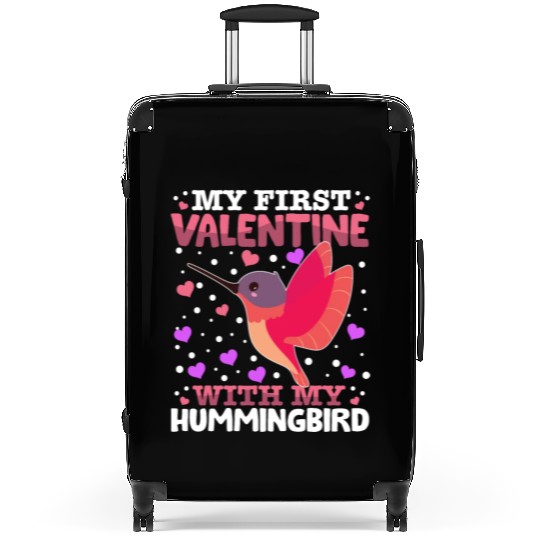 My First Valentine With My Hummingbird Animal Suitcases