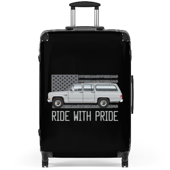 ride Light Silver Suitcases