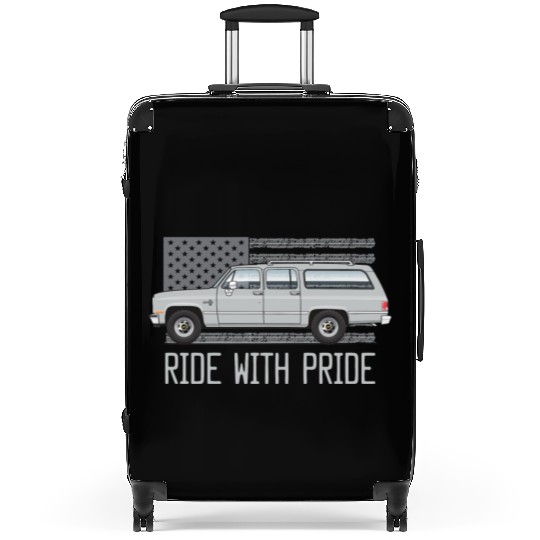 ride Light Silver Suitcases