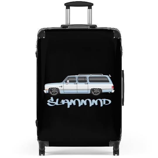 SLAMMMD Light Blue Suitcases