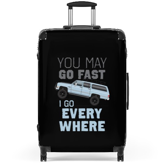 YOU MAY Light Blue Suitcases