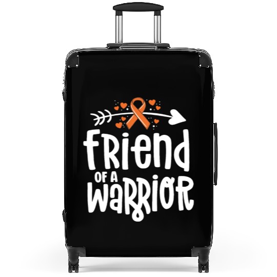 Friend Of A Warrior Lymphoma Leukemia Cancer Suitcases