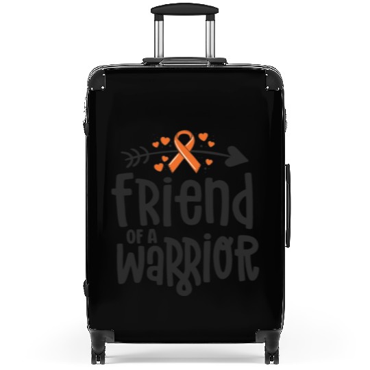 Friend Of A Warrior Lymphoma Leukemia Cancer Suitcases