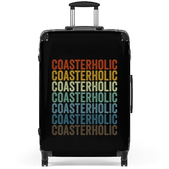 Coasterholic Roller Coaster Lover Suitcases