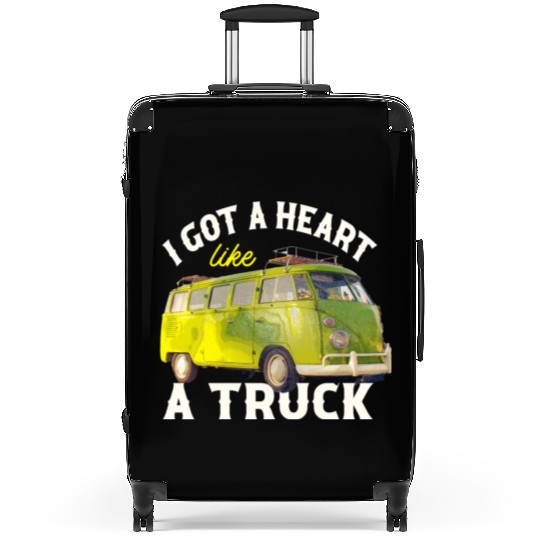 I Got A Heart Like A Truck Suitcases