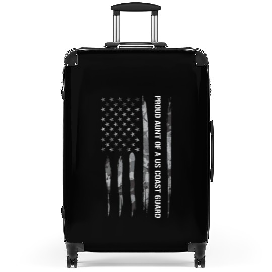 Proud Aunt Of A Us Coast Guard Suitcases