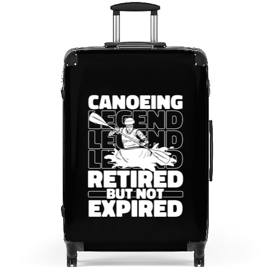 Canoe Canoeing Canoeist Retired Suitcases
