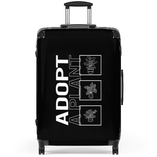 Adopt A Plant, Garden Plant Gardening Lover Suitcases