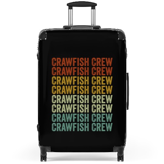 Crawfish Crew Crawfish Boil Crawfish Lover Cajun L Suitcases