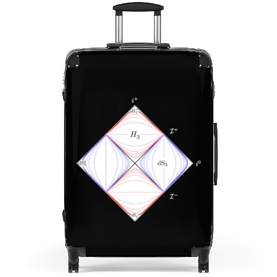 penrose diagram, general relativity and physics Suitcases