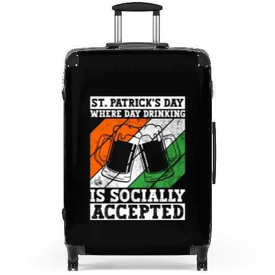 St. Patrick's Day Where Day Drinking Is Socially Suitcases