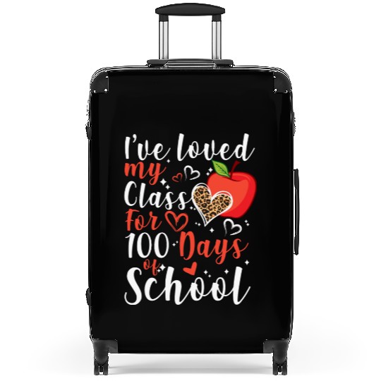 I've Loved my Class for 100 Days of School Teacher Suitcases