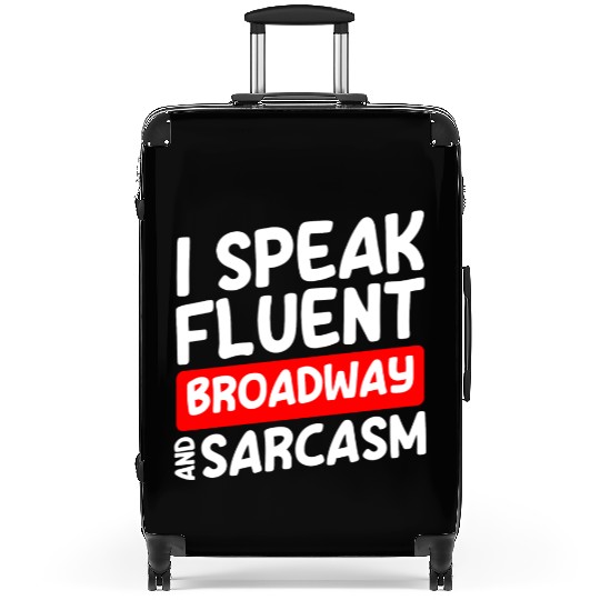 Actor Theater Fan Comedy Drama Club Suitcases