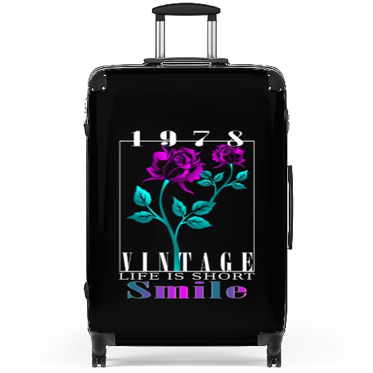 1978 Born Vintage Rose Gift Suitcases