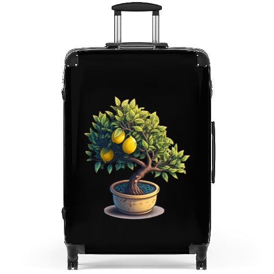 Lemon Bonsai Tree Suitcases