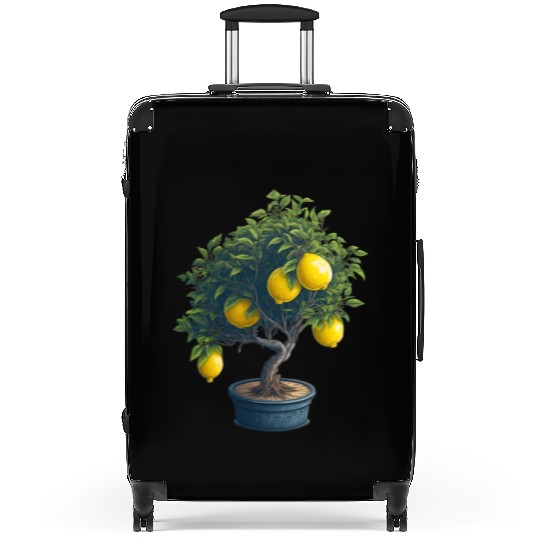 Lemon Bonsai Tree Suitcases