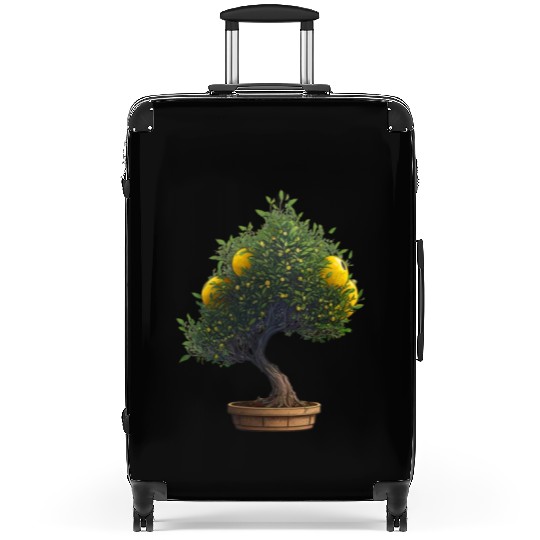 Lemon Bonsai Tree Suitcases