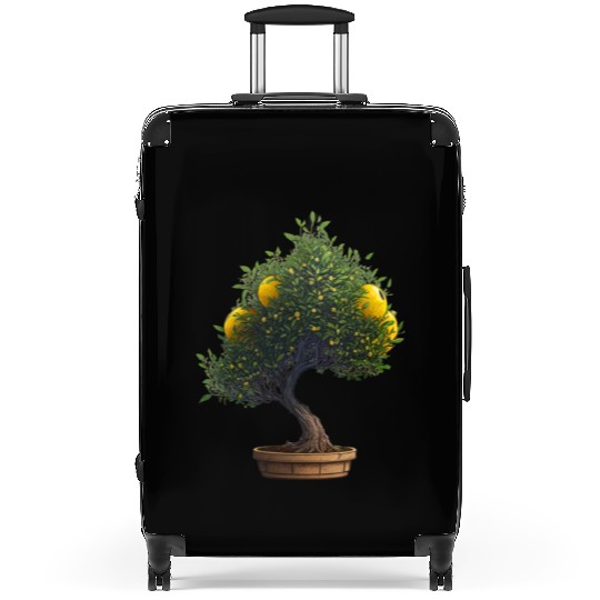 Lemon Bonsai Tree Suitcases